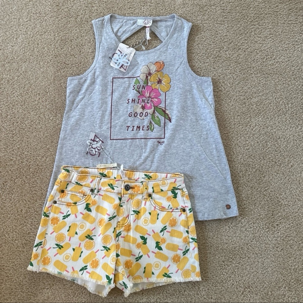 Matilda Jane Sunny Side Jeans & Bring on Good Times Tee: 14